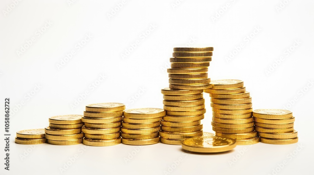 finance investment white background finance investment white background