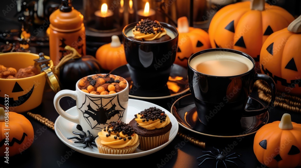 spiderweb happy halloween coffee spiderweb happy halloween coffee
