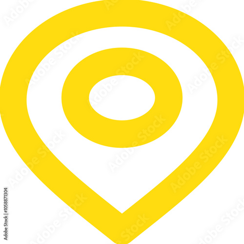 Location Pin icon logo design