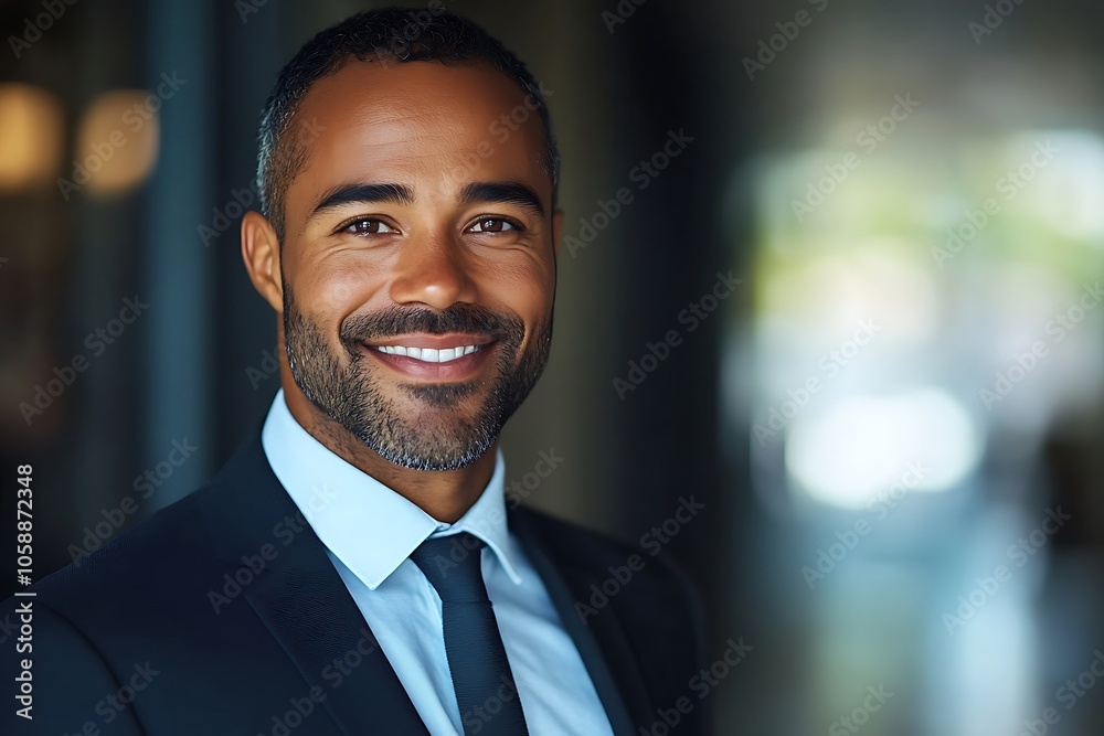 Successful Businessman Portrait - Confident Leader in Suit Successful Businessman Portrait - Confident Leader in Suit