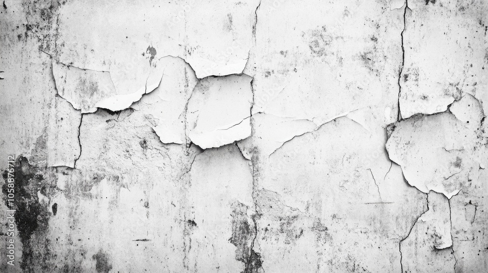 Fototapeta premium Peeling Paint on Wall