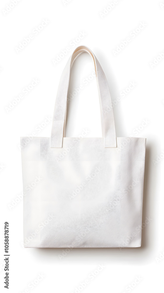 Blank Eco Friendly White tote bag mock up, isolated on white background. Blank Eco Friendly White tote bag mock up, isolated on white background.