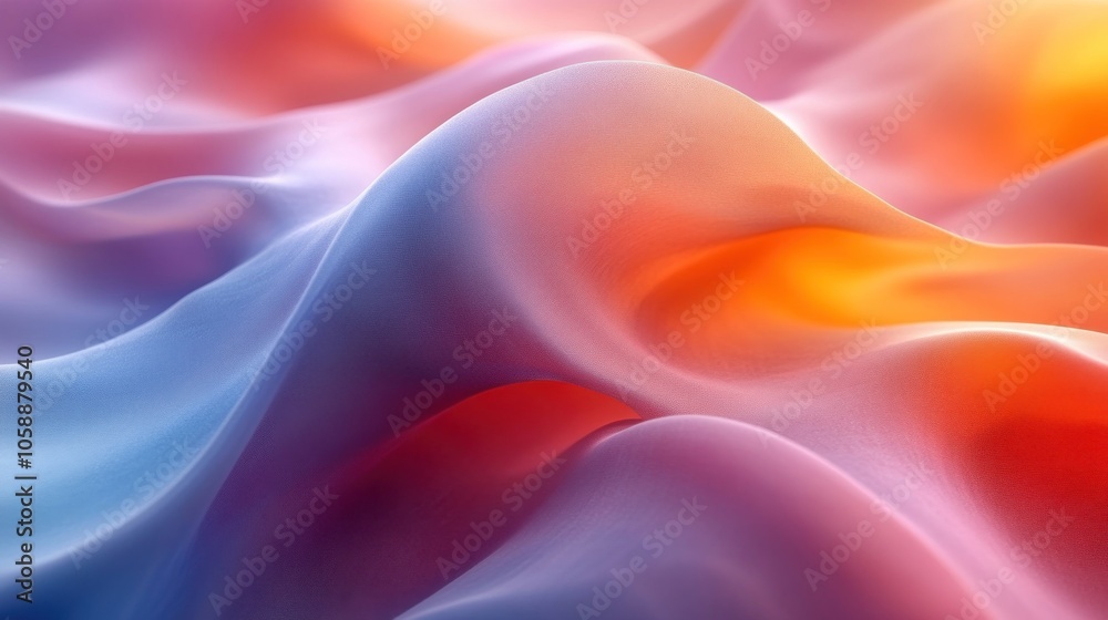 Fototapeta premium Abstract Swirling Colors