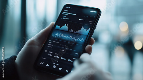 Mobile Investment Tracking with Graphs and Market Statistics