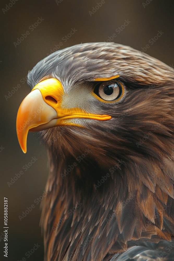 Obraz premium Bird of prey portrait