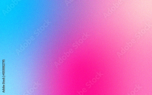 Blue and pink grainy gradient