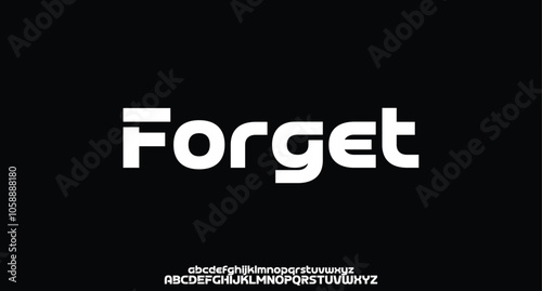 Abstract scifi modern alphabet fonts. Science fiction typography sport, technology, fashion, digital, future creative logo font. vector illustration
