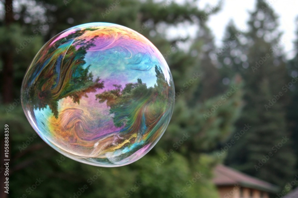 Close-up image of soap bubble with vibrant, swirly colors that evoke a sense of celestial movement and energy, fantasy art, psychedelic, macro photography, swirling patterns Close-up image of soap bubble with vibrant, swirly colors that evoke a sense of celestial movement and energy, fantasy art, psychedelic, macro photography, swirling patterns