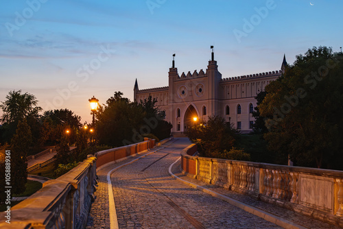 Lublin Old Town, Poland 1.08.2024. Lublin, the city of inspiration photo