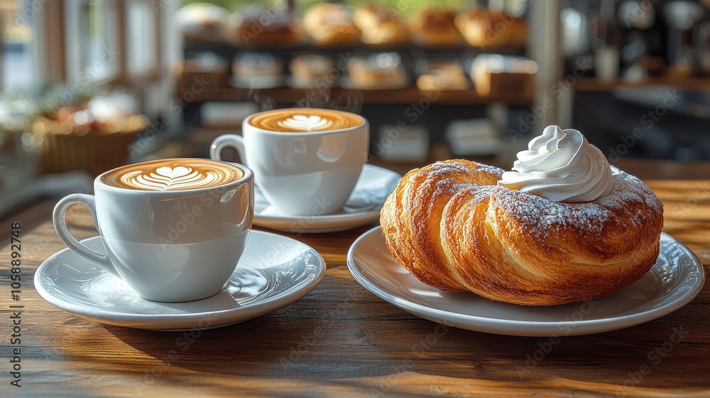 Coffee and Pastry Coffee and Pastry