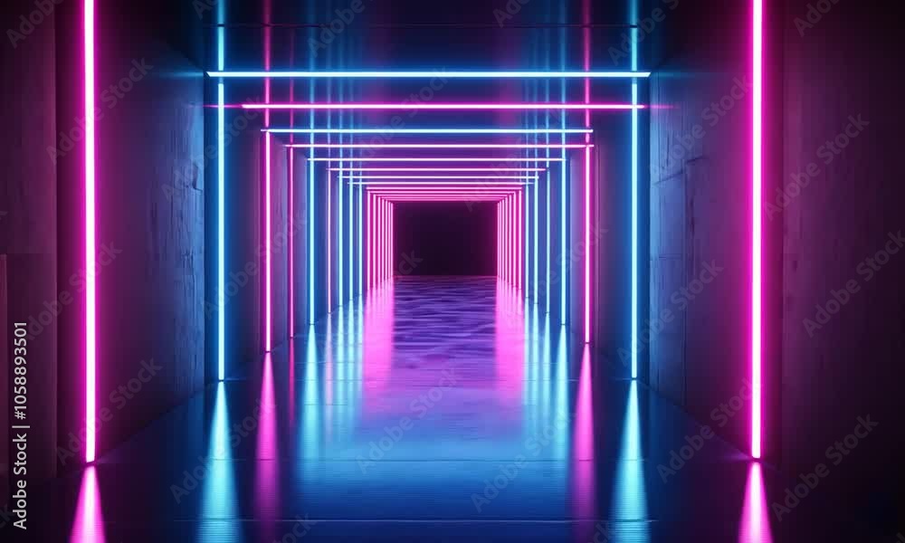 Neon abstract background with purple, blue, pink color Neon abstract background with purple, blue, pink color