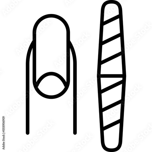 Nail File Icon