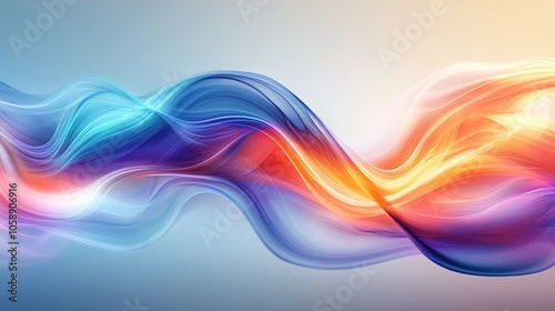 Enchanting Waves of Light: Exploring the Mystical Flow of Energy Through Nature's Colorful Essence