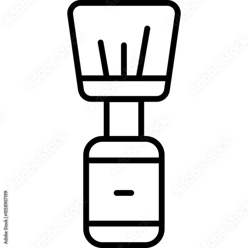 Beard Brush Icon