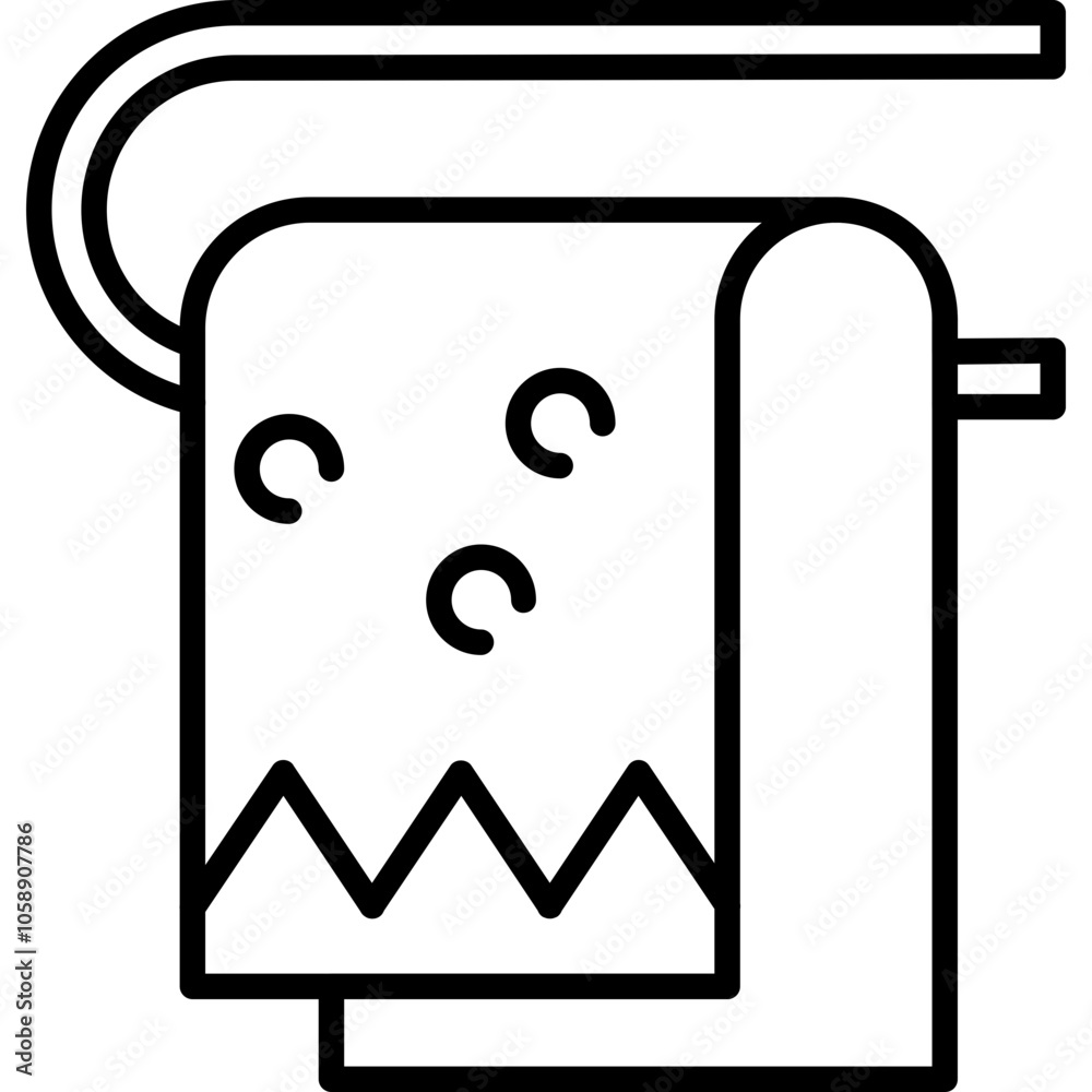 Washcloth Icon Washcloth Icon