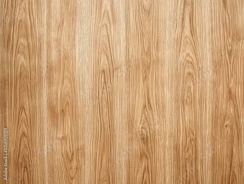 Close up of Light Natural Oak Wood Texture with Distinct Grain Pattern