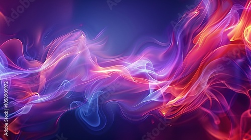 Enchanting Waves of Light: Exploring the Mystical Flow of Energy Through Nature's Colorful Essence