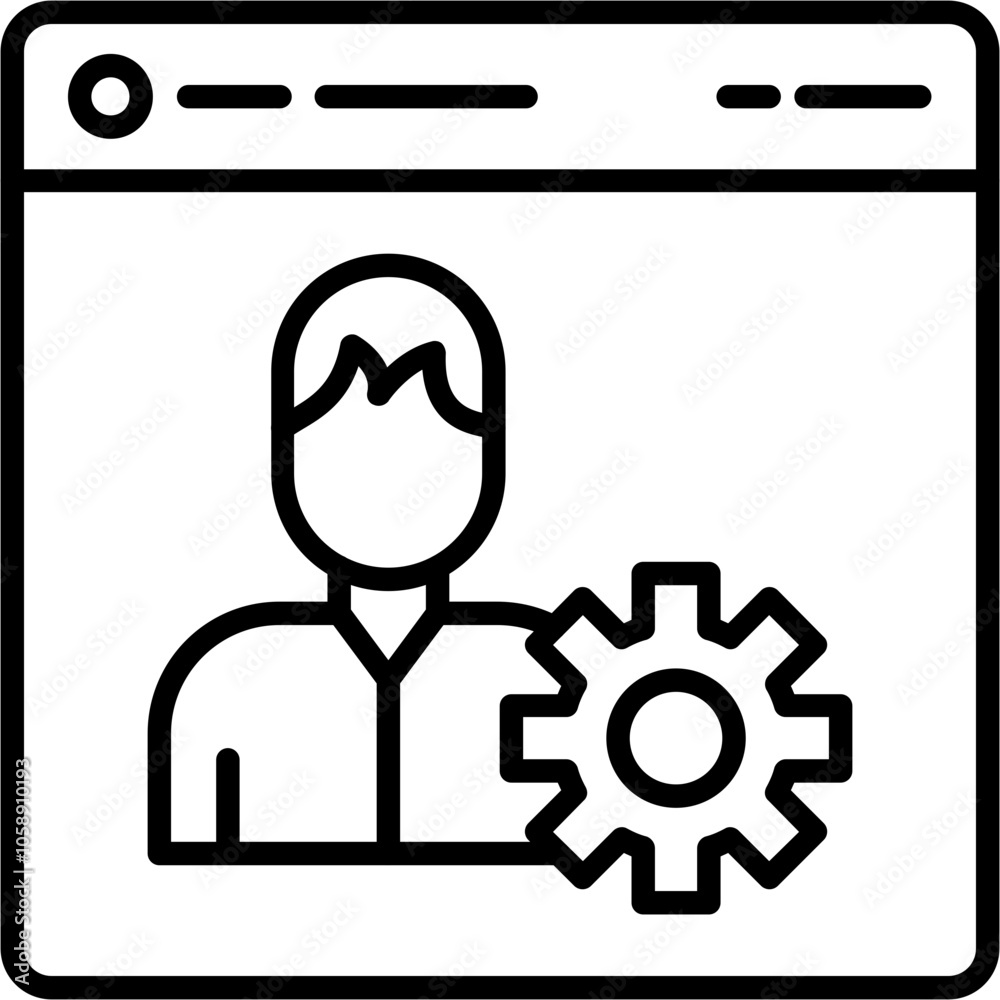 Client Management Icon Client Management Icon