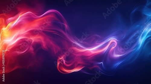 Enchanting Waves of Light: Exploring the Mystical Flow of Energy Through Nature's Colorful Essence