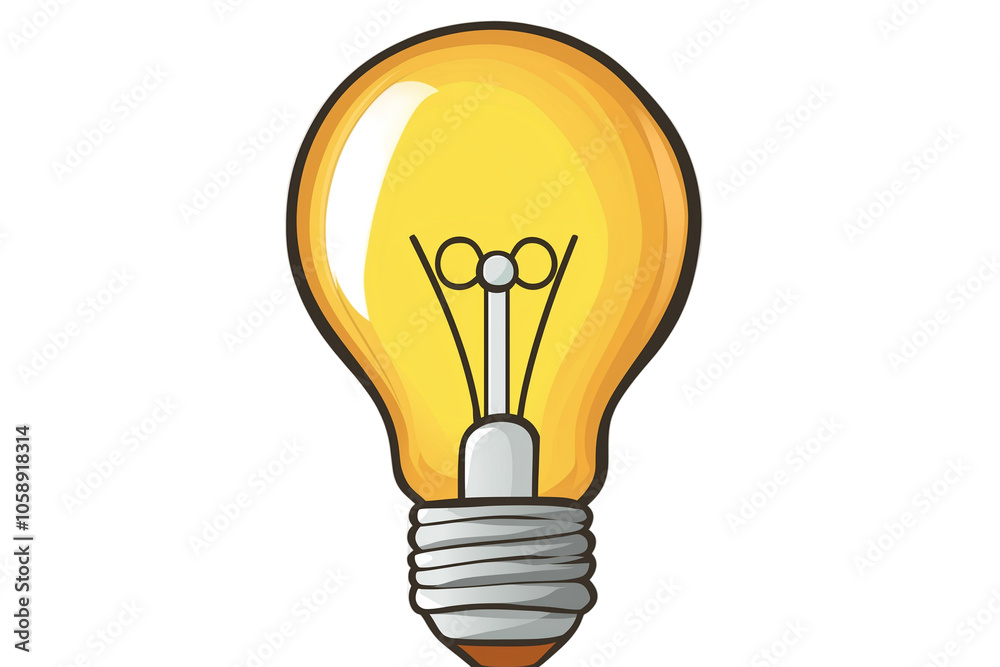 Illuminating Idea Lightbulb Image