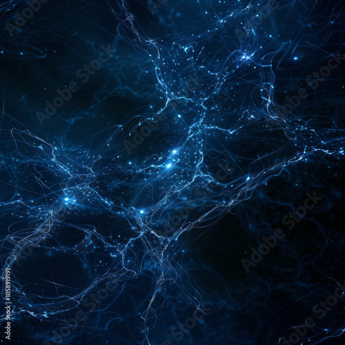 Abstract Dark Network and Connection Background