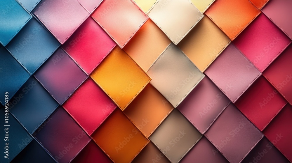 Colorful Diamond Pattern Colorful Diamond Pattern