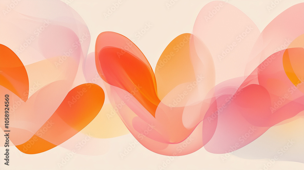 Gradient Background Design with Fluid Shapes Gradient Background Design with Fluid Shapes