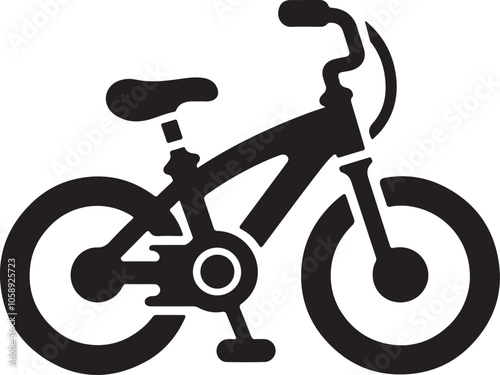 illustration of a Cycle Silhouette 