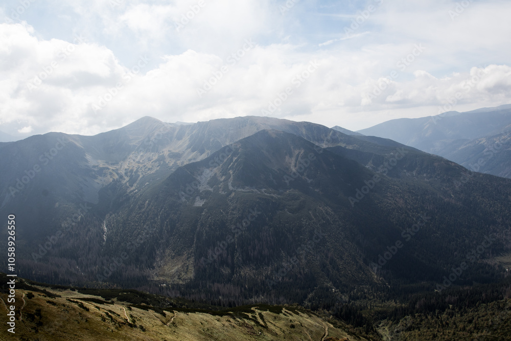 Fototapeta premium A walk in the Tatra Mountains.