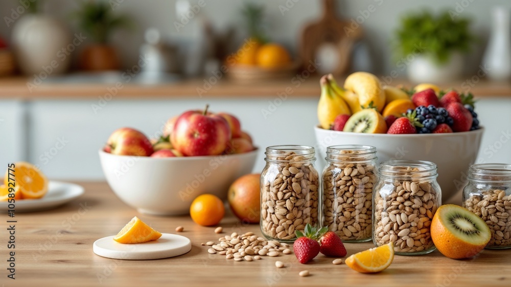 Diet improvement by swapping processed snacks for natural alternatives like nuts, seeds, and fruits Diet improvement by swapping processed snacks for natural alternatives like nuts, seeds, and fruits