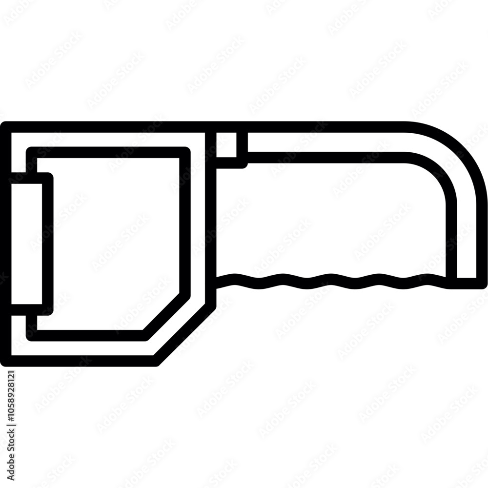 Steel Saw Icon Steel Saw Icon