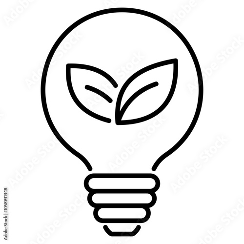 Renewable energy icon