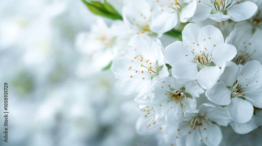 A striking close-up view of delicate white flowers in full bloom, showcasing the intricate details and natural elegance embodying simplicity and purity. A striking close-up view of delicate white flowers in full bloom, showcasing the intricate details and natural elegance embodying simplicity and purity.