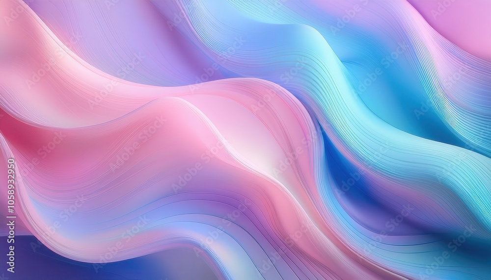 Dreamy Pastel Waves in Fluid Motion. Soft Gradient of Pink and Blue, Abstract Digital Art Perfect for Calm App Backgrounds, Relaxation Themes, and Serene Branding Visuals Dreamy Pastel Waves in Fluid Motion. Soft Gradient of Pink and Blue, Abstract Digital Art Perfect for Calm App Backgrounds, Relaxation Themes, and Serene Branding Visuals