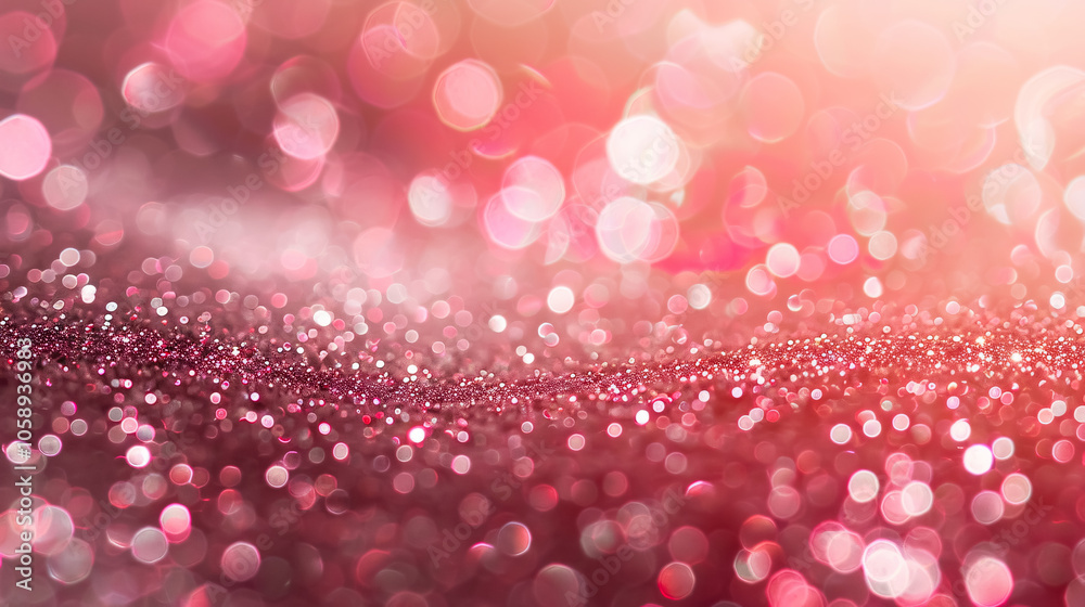 Sparkling Silver Glitter on a Pink Background, Abstract Holiday Lights Header, Wide Screen Wallpaper, Panoramic Web Banner with Design Space Sparkling Silver Glitter on a Pink Background, Abstract Holiday Lights Header, Wide Screen Wallpaper, Panoramic Web Banner with Design Space