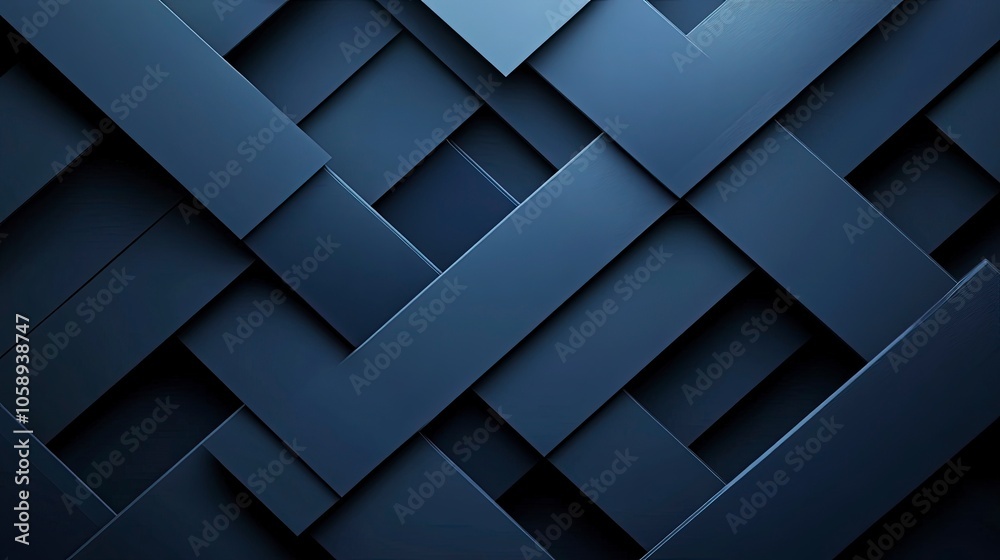 Corporate abstract background with symmetrical shapes and gradients, symbolizing order and reliability in insurance