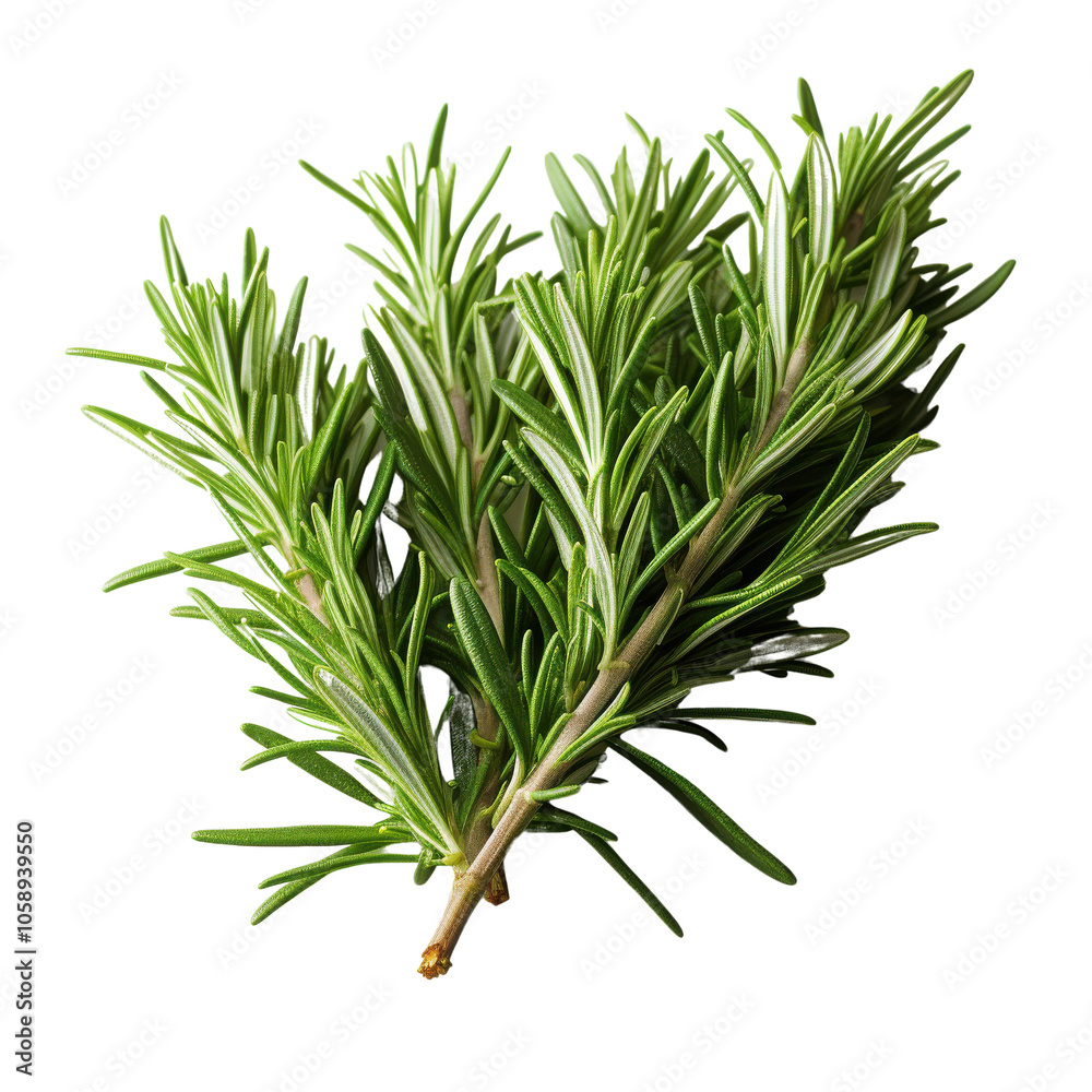 Fototapeta premium Rosemary isolated on transparent background