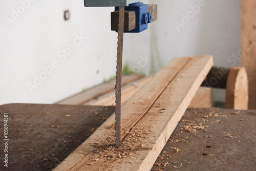 Wood and saw workshop