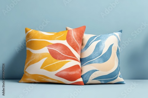 Obraz na płótnie Decorative pillow cases w salonie