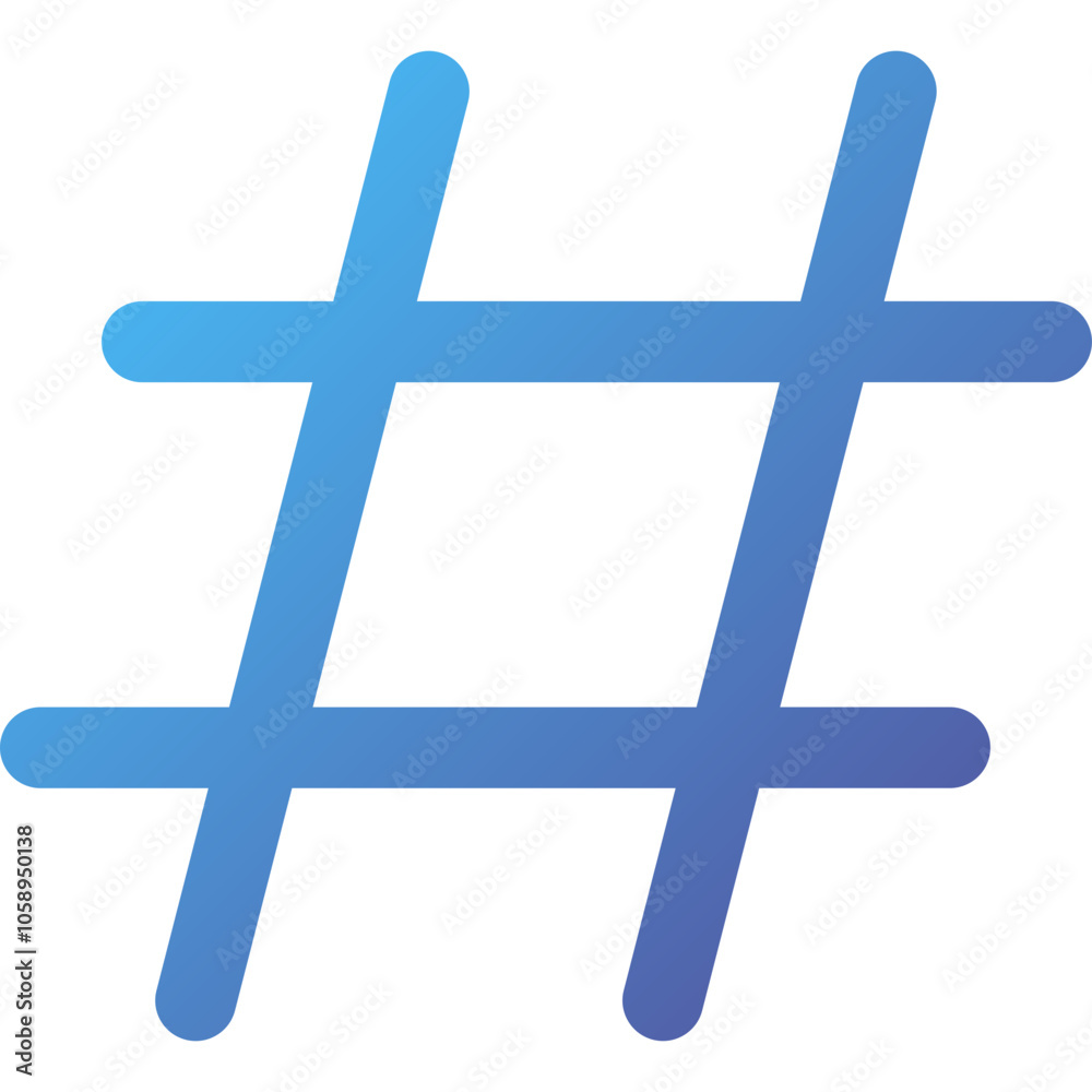 Obraz premium hashtag