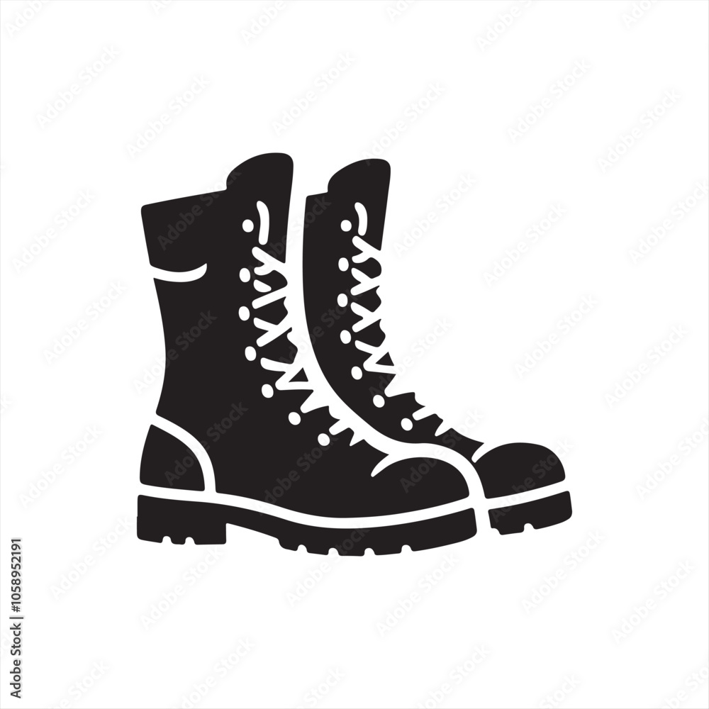 military silhouette icon, vector illustration military silhouette icon, vector illustration