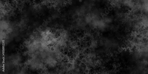 smoke overlay effect. white cloud and black sky textured background. high-quality free stock image of grey smoke, vapor, fog overlay on black background. Gray grunge paper textured canvas for design. 