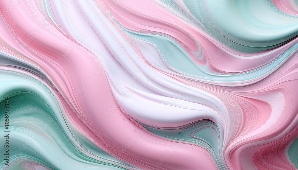 Dreamy Fluid Marble in Pastel Mint Green and Soft Blush Pink. Flowing Abstract Texture with Smooth, Organic Swirls Ideal for Elegant Branding, Calming Digital Backgrounds, or Minimalist Art Prints Dreamy Fluid Marble in Pastel Mint Green and Soft Blush Pink. Flowing Abstract Texture with Smooth, Organic Swirls Ideal for Elegant Branding, Calming Digital Backgrounds, or Minimalist Art Prints
