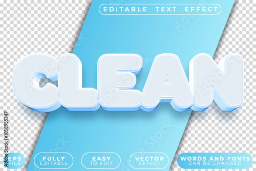 Clean Soft Fully Editable Vector Text File