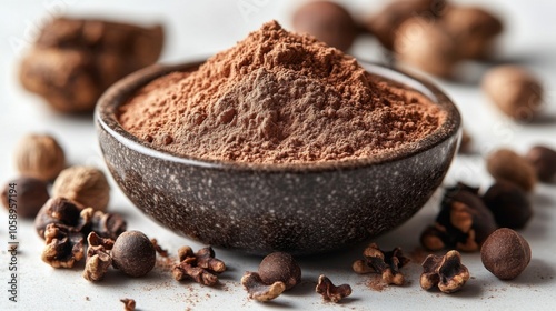 Cacao Powder and Nibs Ready for Chocolate Making