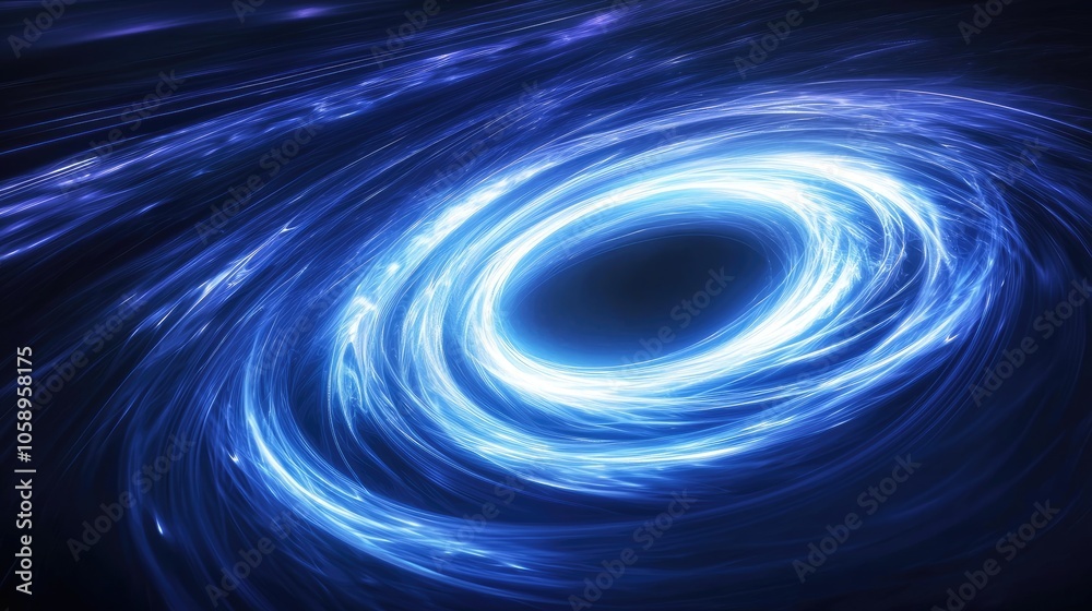 Dynamic Energy Swirl in Deep Space Dynamic Energy Swirl in Deep Space