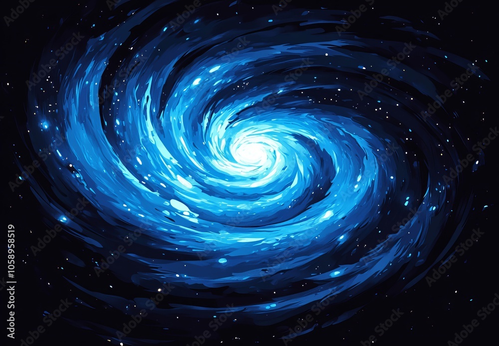 Cosmic Spiral Galaxy Cosmic Spiral Galaxy