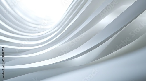 Elegant Curves of White Layers in Light