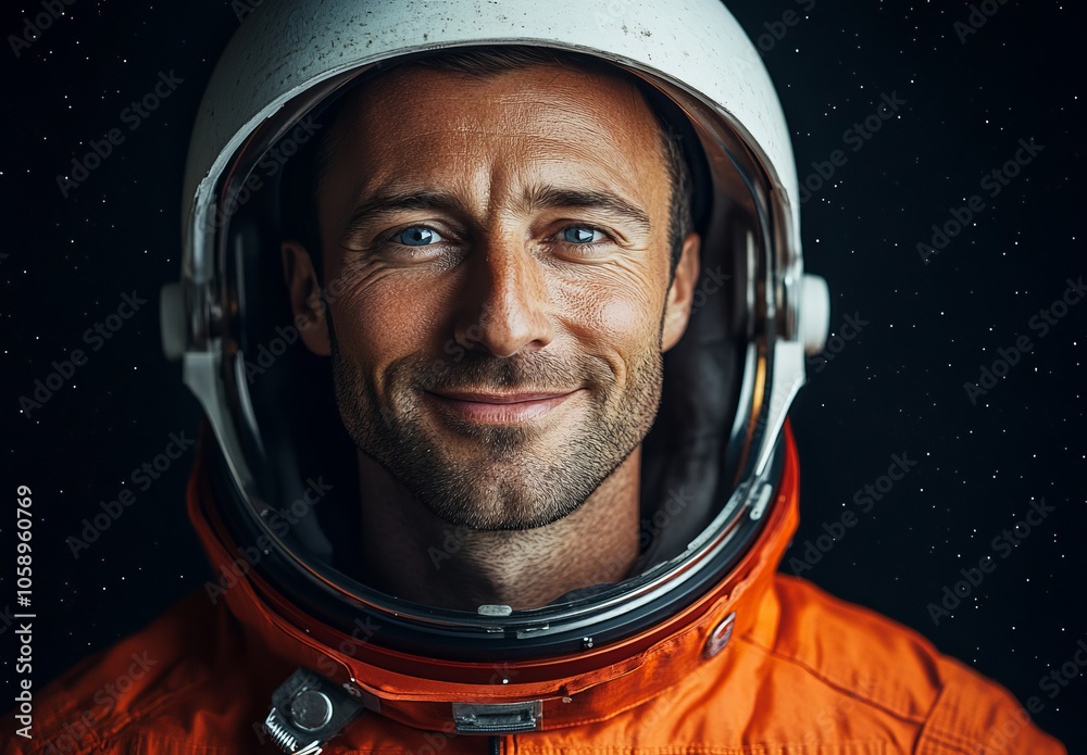 Astronaut Portrait: Embracing the Cosmos Astronaut Portrait: Embracing the Cosmos