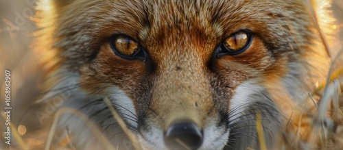 The Eyes Of The Fox Fox In The Dunes